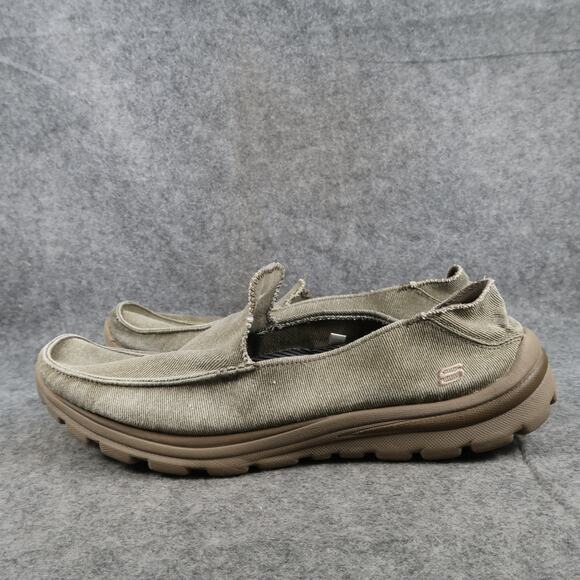 Skechers Shoes Mens 13 Casual Slip On Loafer Moc Toe Relaxed Fit Comfort Cruiser - Picture 4 of 15